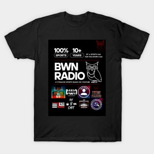 Bwn Radio Through the Years design T-Shirt